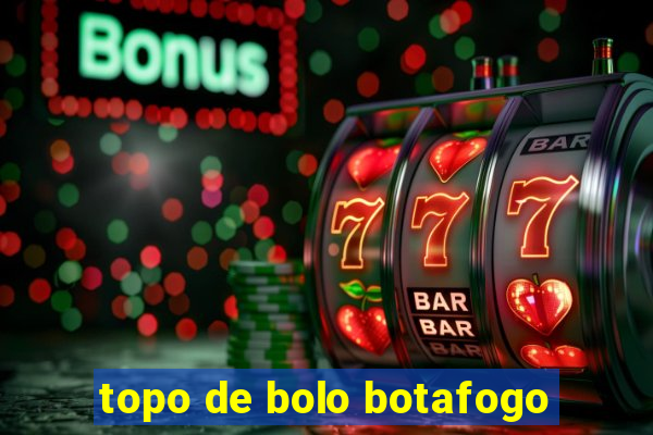 topo de bolo botafogo